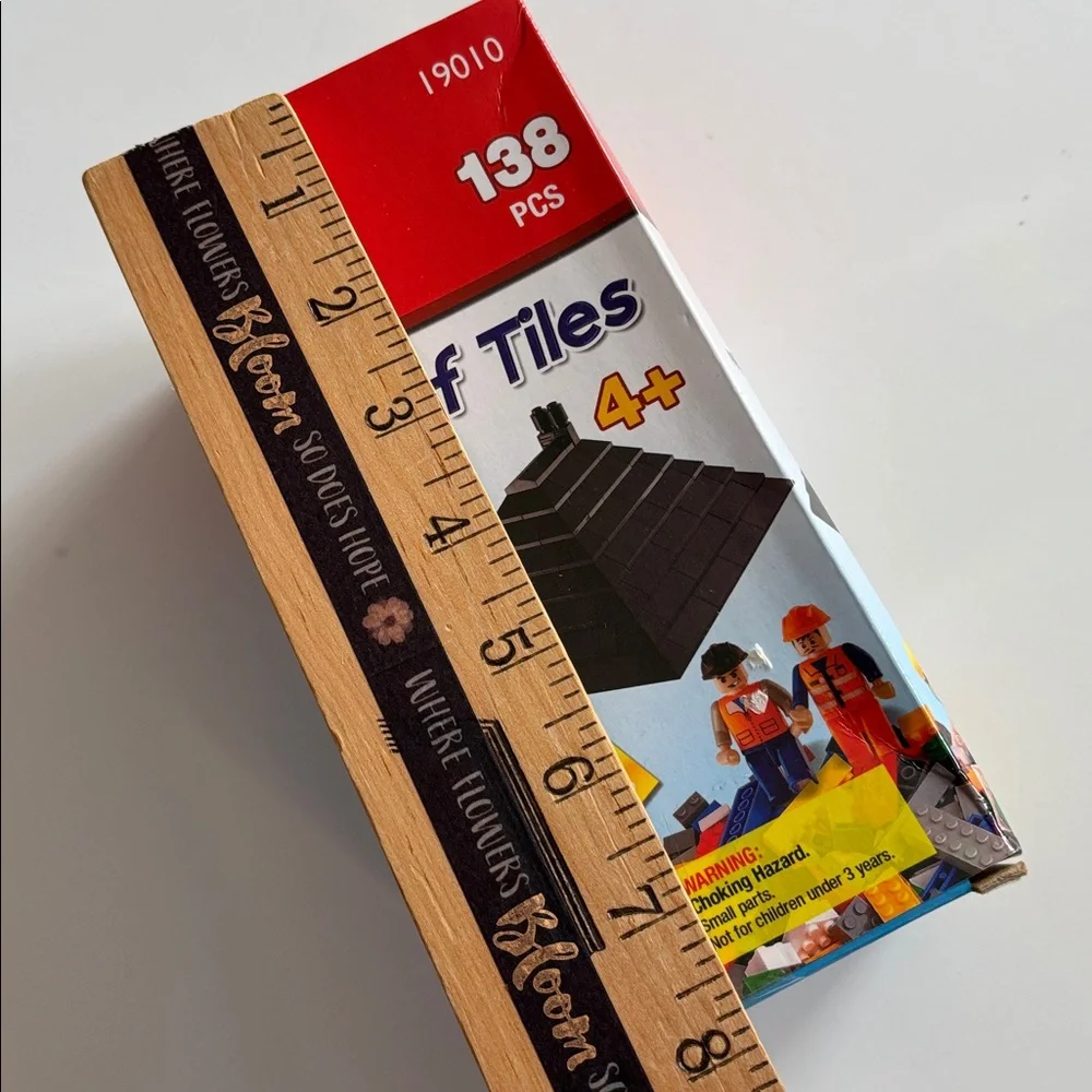 Bric Tek Roof Tiles Building Block Set - Black BRICTEK Roof Tiles Black